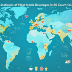 statistics of Most iconic beverages in 80 countries