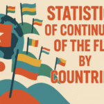 Statistics of continuing of the flag by countries